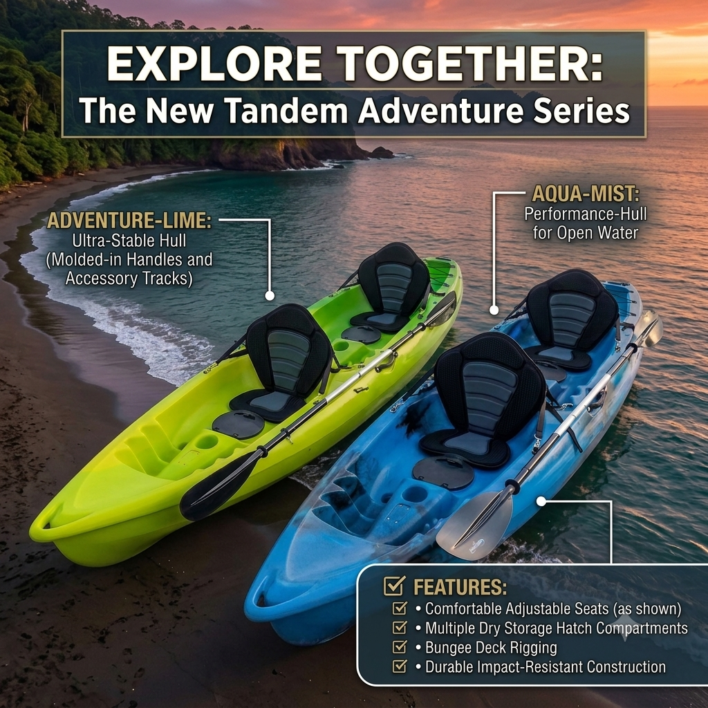 Kayak double seater